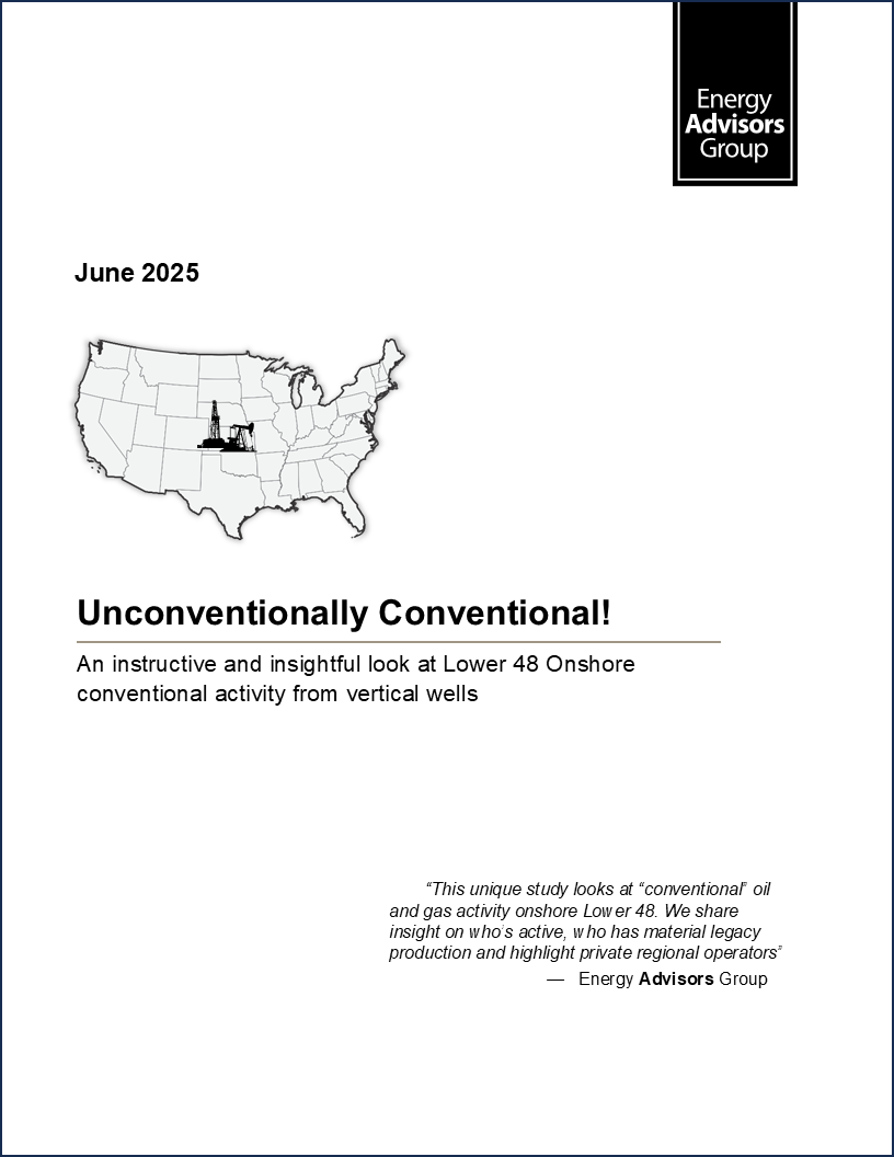 CONVENTIONAL PLAYBOOK - Energy Advisors Group CONVENTIONAL PLAYBOOK